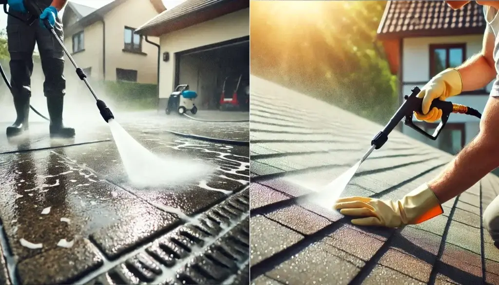 Pressure Washing vs Soft Washing