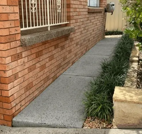 pressure washing after 4