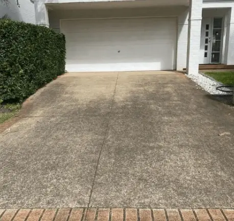 pressure washing before 2